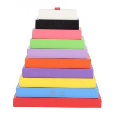 Anindita Toys Stacking Rectangles Towers 9 Pieces